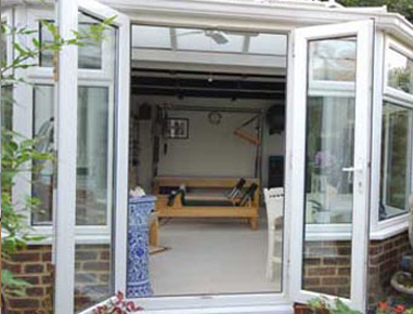 Entrance to the studio